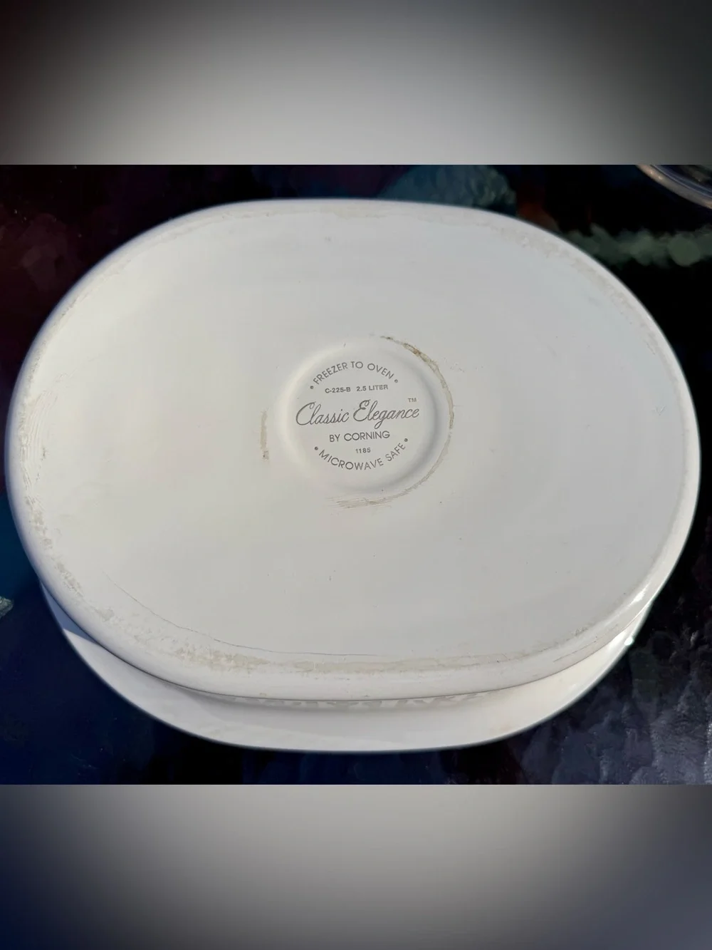 Corningware oval casserole